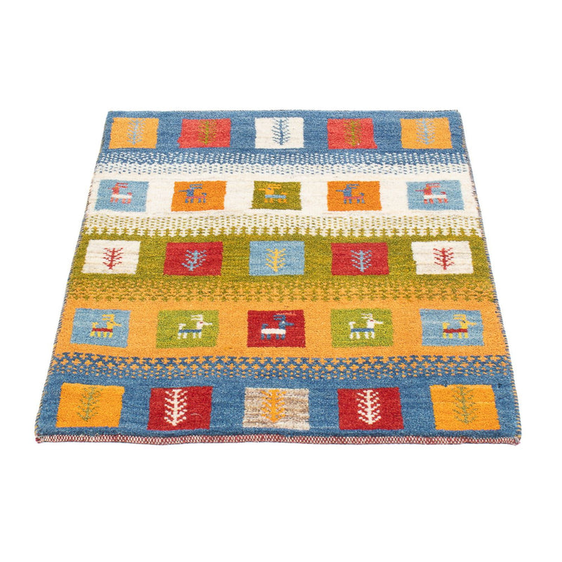 Tapete Gabbeh - Persa - 90 x 60 cm - multicolorido