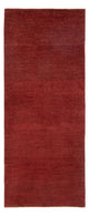 Corredor Tapete Gabbeh - Persa - 195 x 82 cm - vermelho escuro