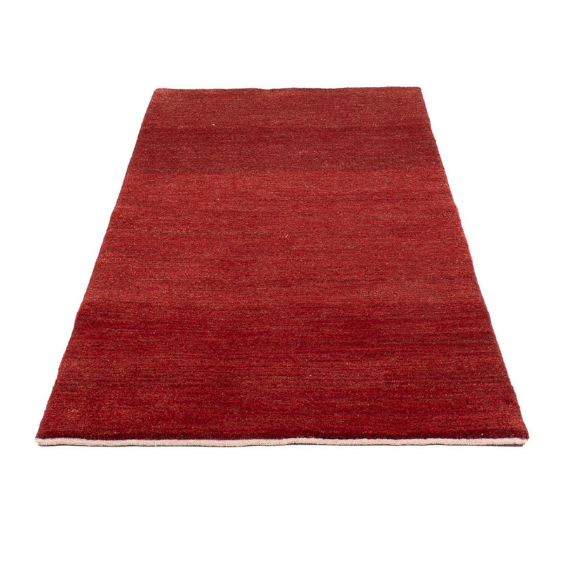 Corredor Tapete Gabbeh - Persa - 195 x 82 cm - vermelho escuro
