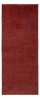 Corredor Tapete Gabbeh - Persa - 196 x 84 cm - vermelho escuro