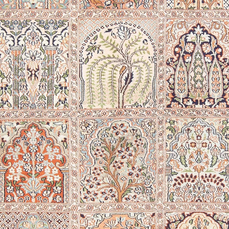 Seda da Caxemira Tapete 178x123cm - Tapete Oriental