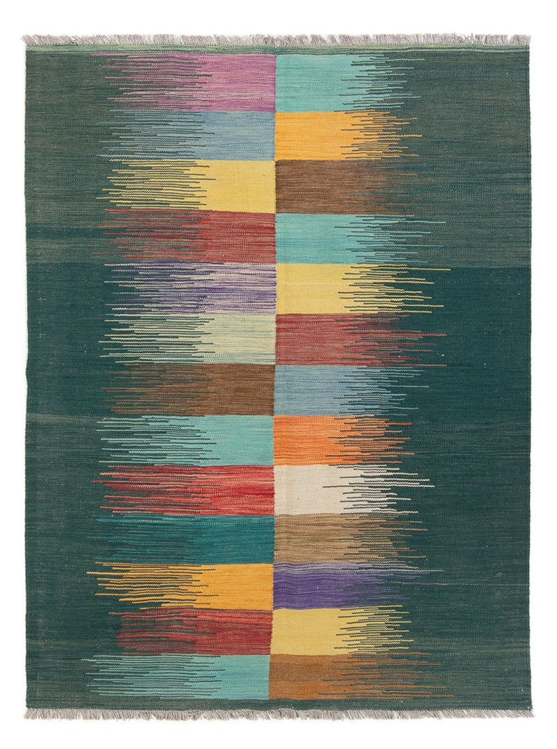 Tapete Kelim - Trendy - 201 x 143 cm - multicolorido