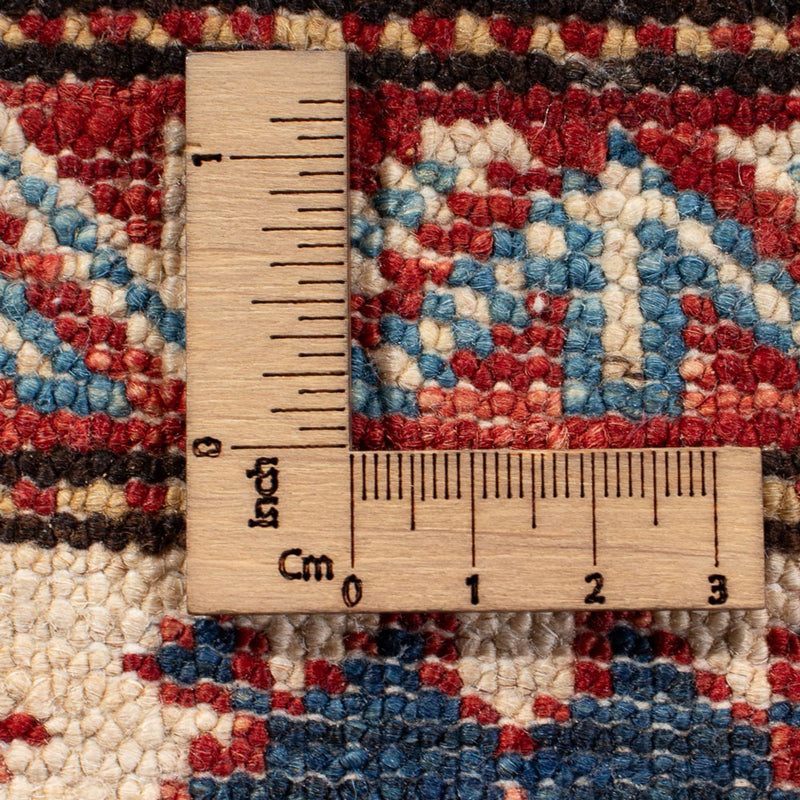 Tapete Ziegler - Kazak - 101 x 61 cm - azul