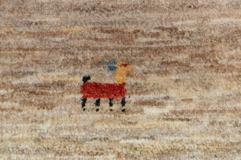 Gabbeh persa Tapete 60x40cm - Perserteppich Wollteppich