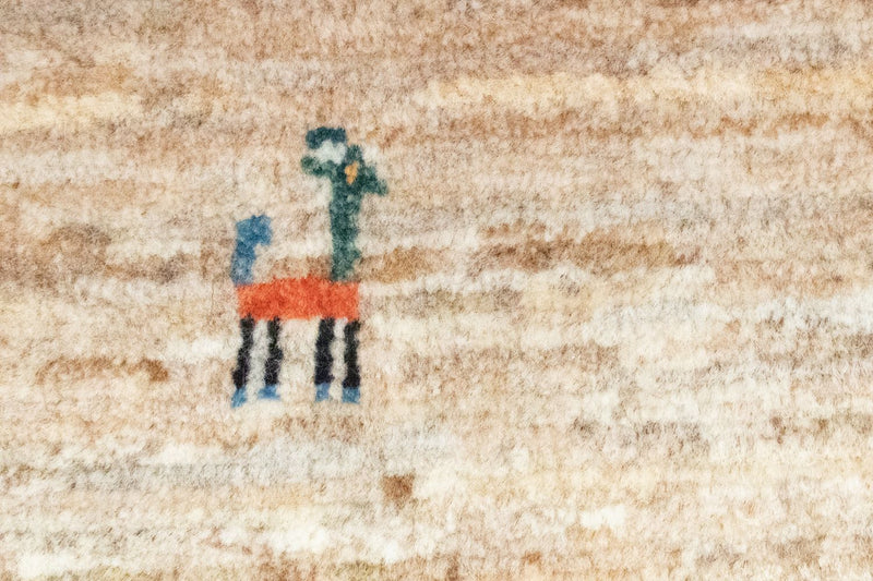 Gabbeh persa Tapete 60x40cm - Perserteppich Wollteppich
