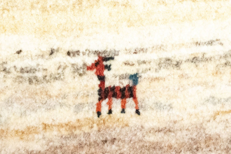 Gabbeh persa Tapete 60x40cm - Perserteppich Wollteppich