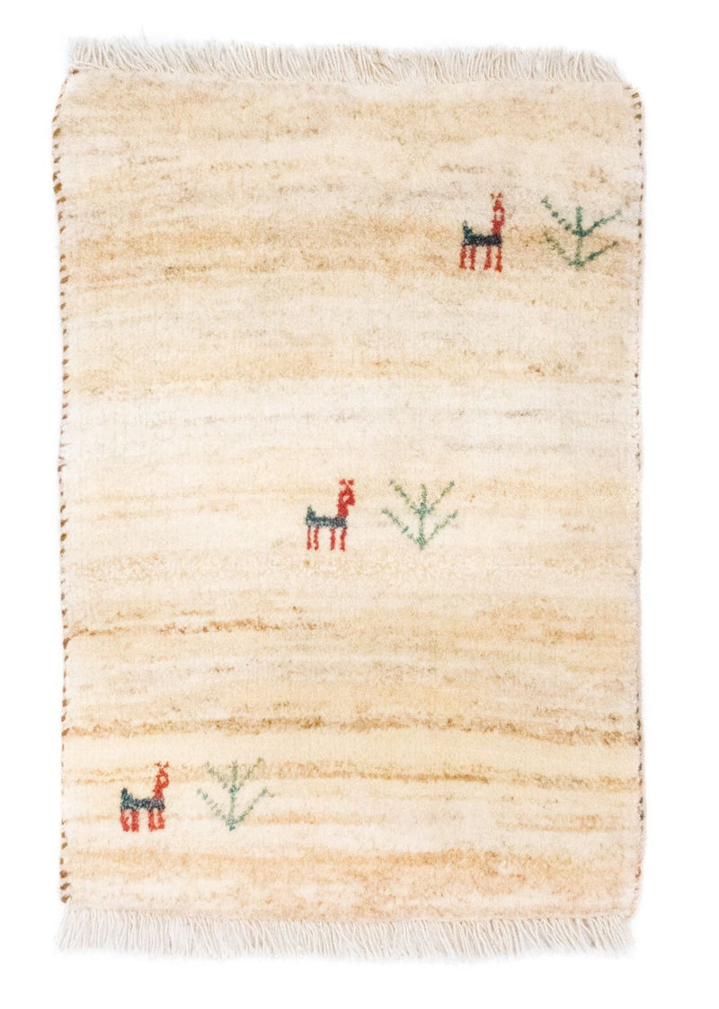 Gabbeh persa Tapete 60x40cm - Perserteppich Wollteppich