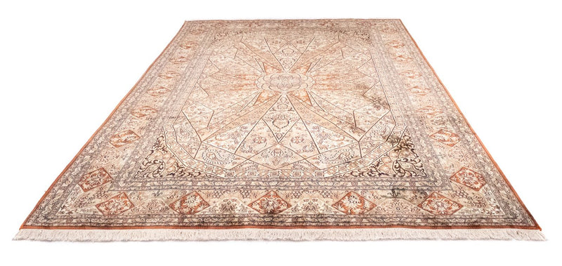 Seda da Caxemira Tapete 279x185cm - Tapete Oriental
