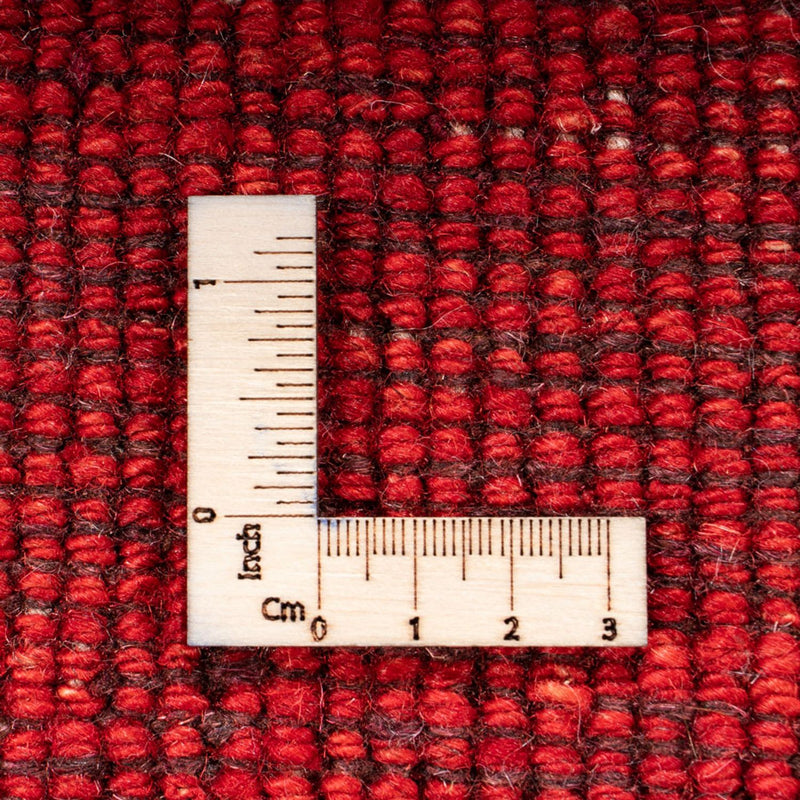 Tapete Gabbeh - Loribaft Persa - 406 x 300 cm - vermelho escuro