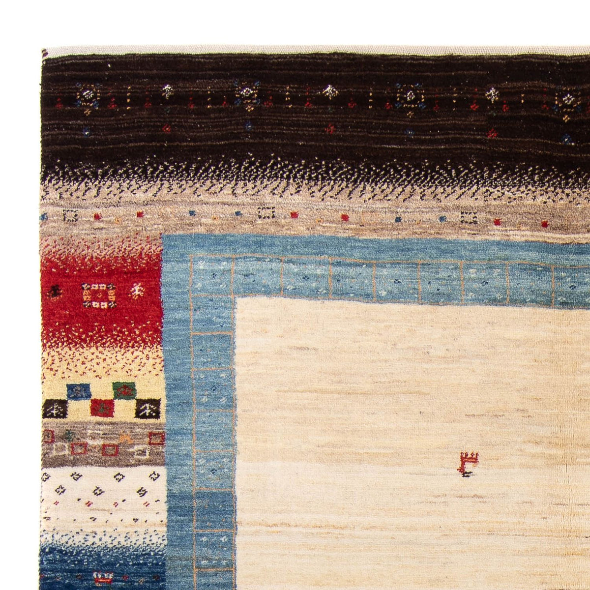 Loribaft Tapete 165x236cm - Perserteppich Wollteppich