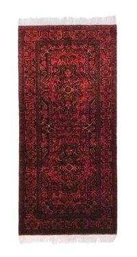 Corredor Tapete afegão - Kunduz - 213 x 102 cm - vermelho – product image