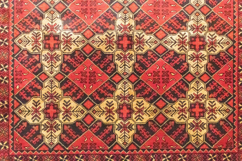 Tapete afegão 202x152cm - Tapete Oriental