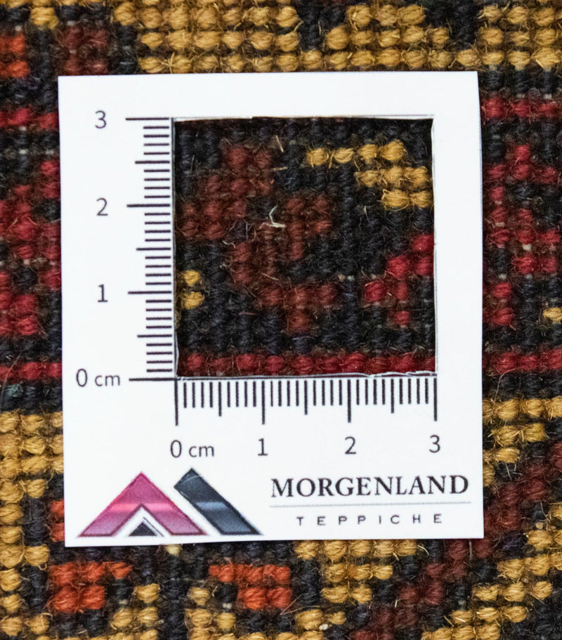 Tapete afegão - 190 x 152 cm - vermelho