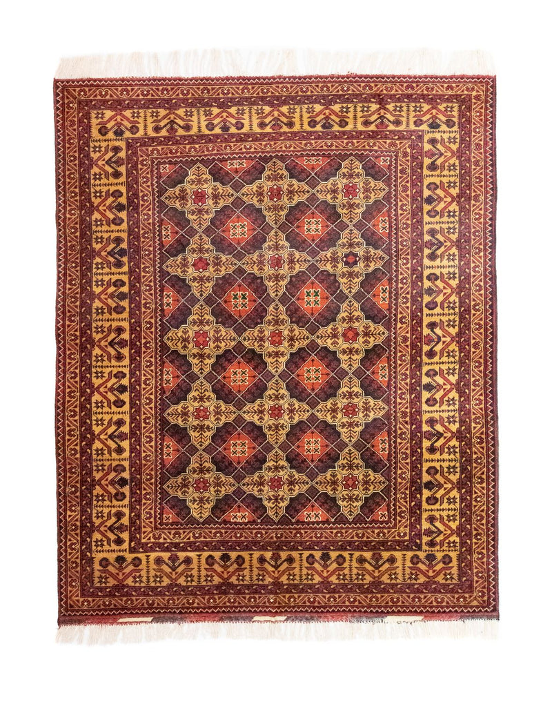 Tapete afegão 195x153cm - Tapete Oriental