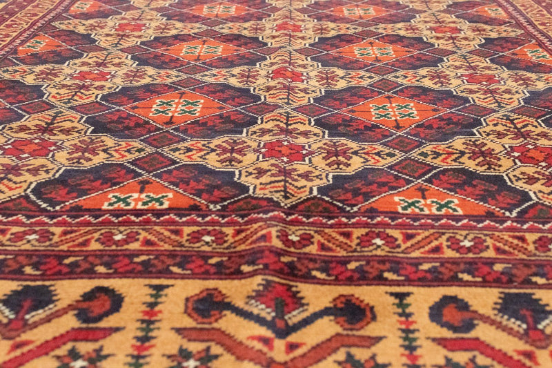 Tapete afegão 195x153cm - Tapete Oriental