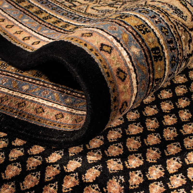 Tapete oriental - Mir - Indus - 296 x 250 cm - azul escuro