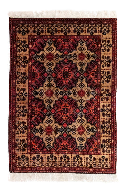 Tapete afegão 98x144cm - Tapete Oriental