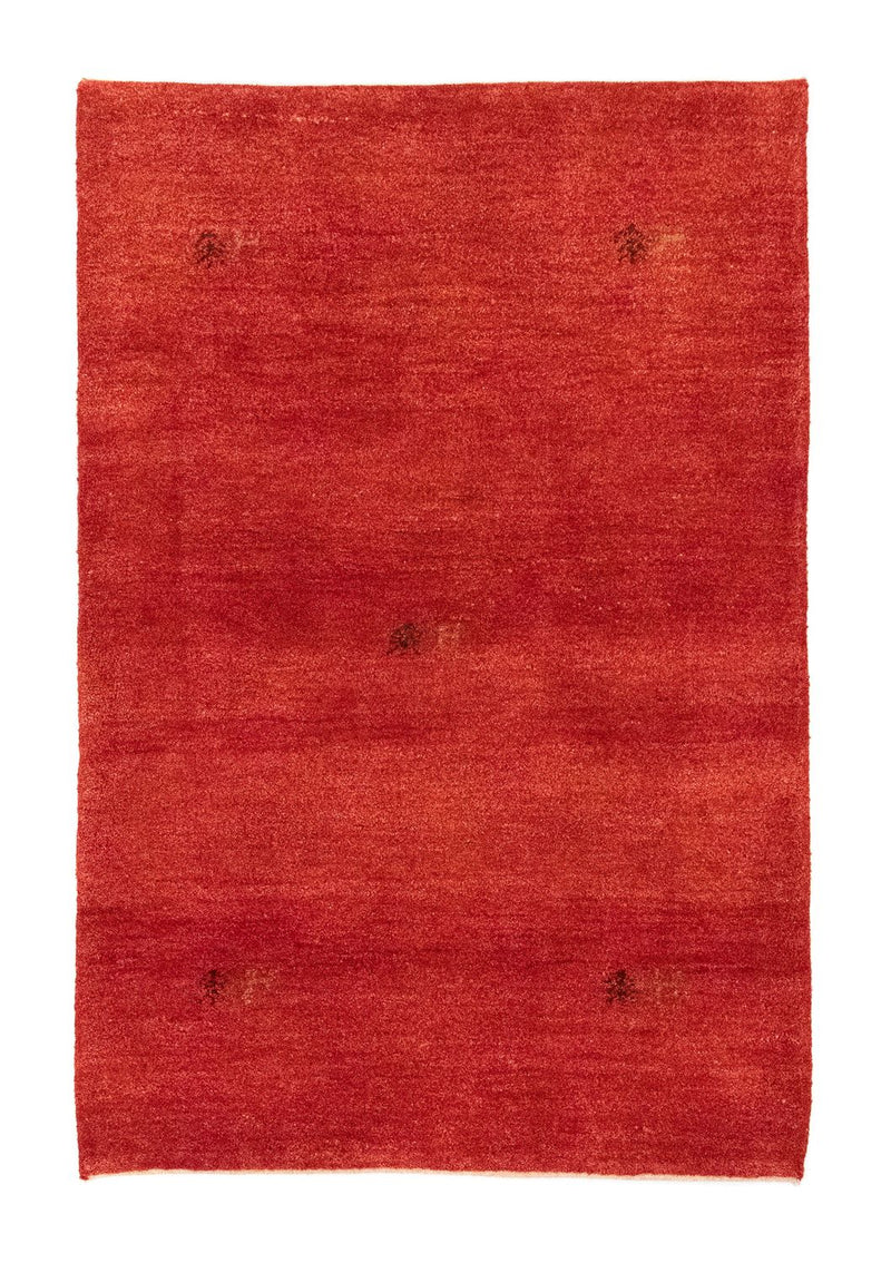 Tapete Gabbeh - Persa - 147 x 98 cm - vermelho