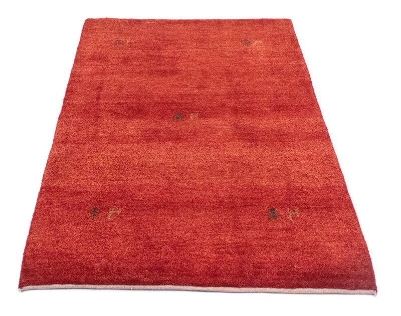 Tapete Gabbeh - Persa - 147 x 98 cm - vermelho