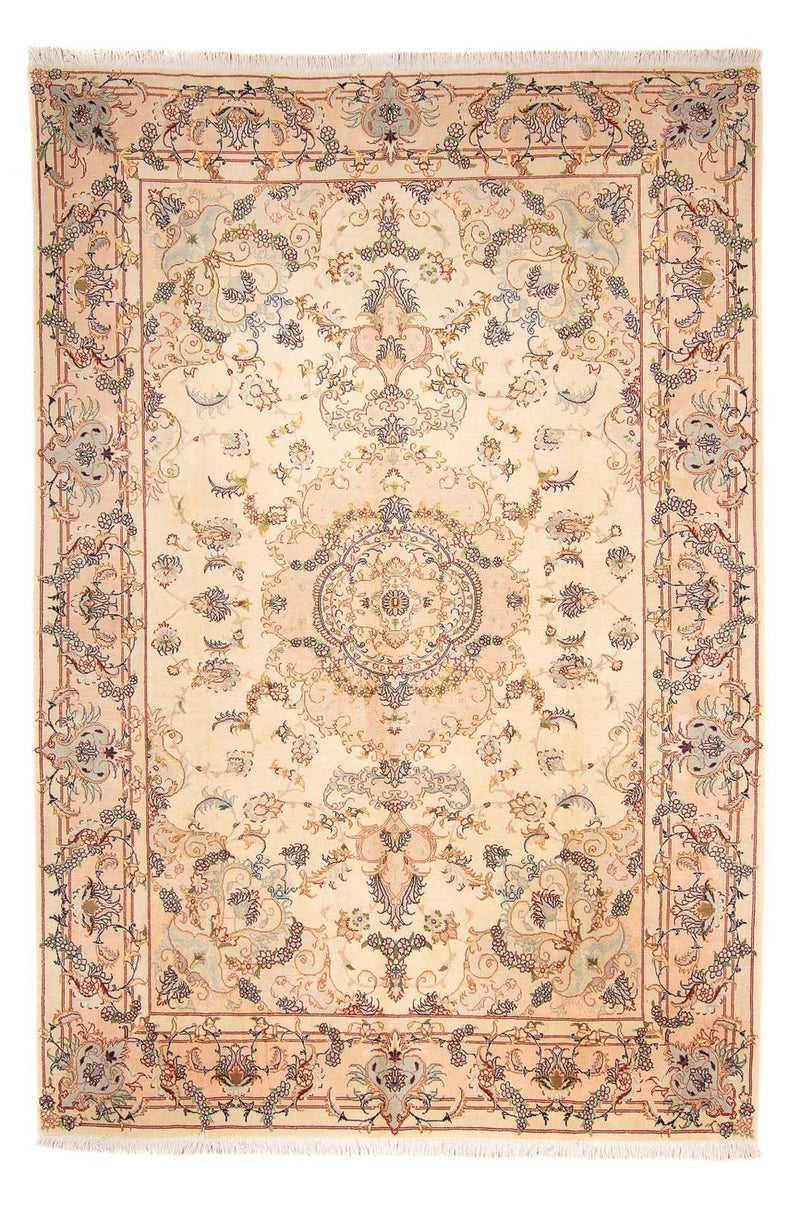 Tapete Persa - Tabriz - Royal - 302 x 205 cm - bege