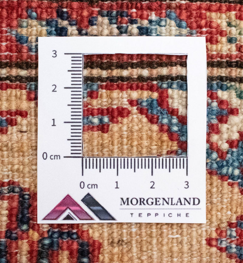 Tapete Ziegler - Kazak - 123 x 82 cm - azul