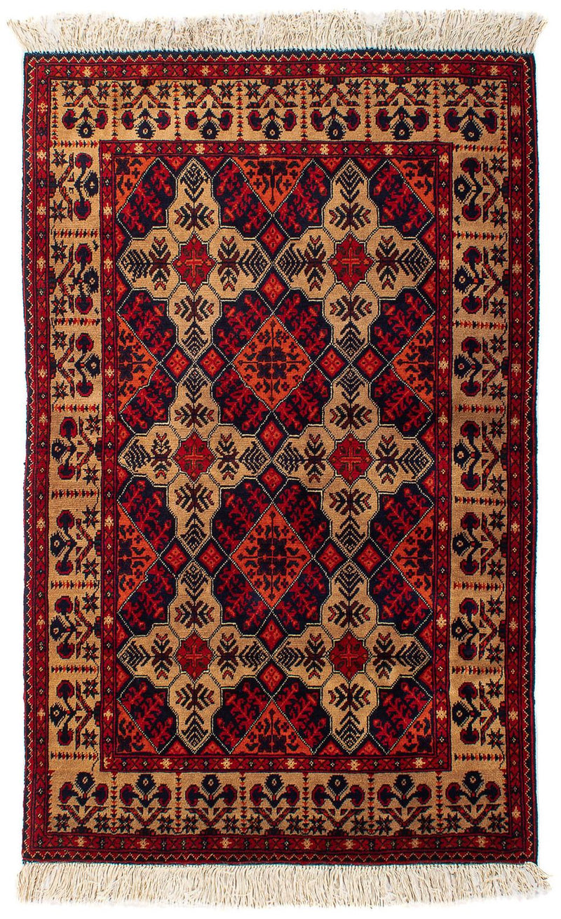 Tapete afegão 144x98cm - Tapete Oriental