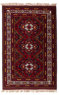 Tapete afegão 145x93cm - Tapete Oriental – product image