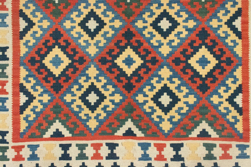 Tapete Kelim - Oriental - 200 x 150 cm - castanho