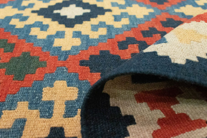 Tapete Kelim - Oriental - 200 x 150 cm - castanho