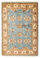 Tapete Ziegler - 161 x 103 cm - azul claro