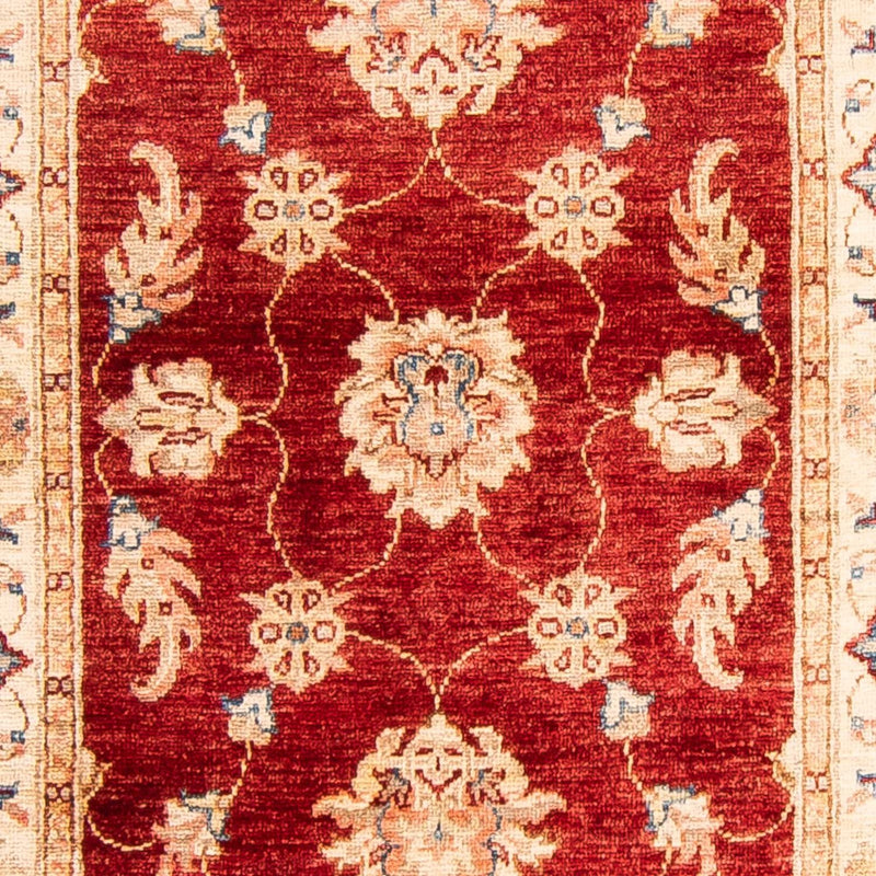 Corredor Tapete Ziegler - 264 x 83 cm - vermelho escuro
