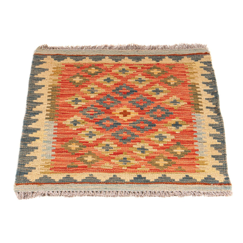 Kilim afegão Tapete 90x60cm