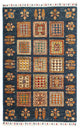 Bakhtiari Tapete 123x83cm - Tapete Oriental