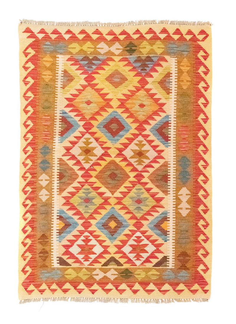 Kilim afegão Tapete 147x105cm