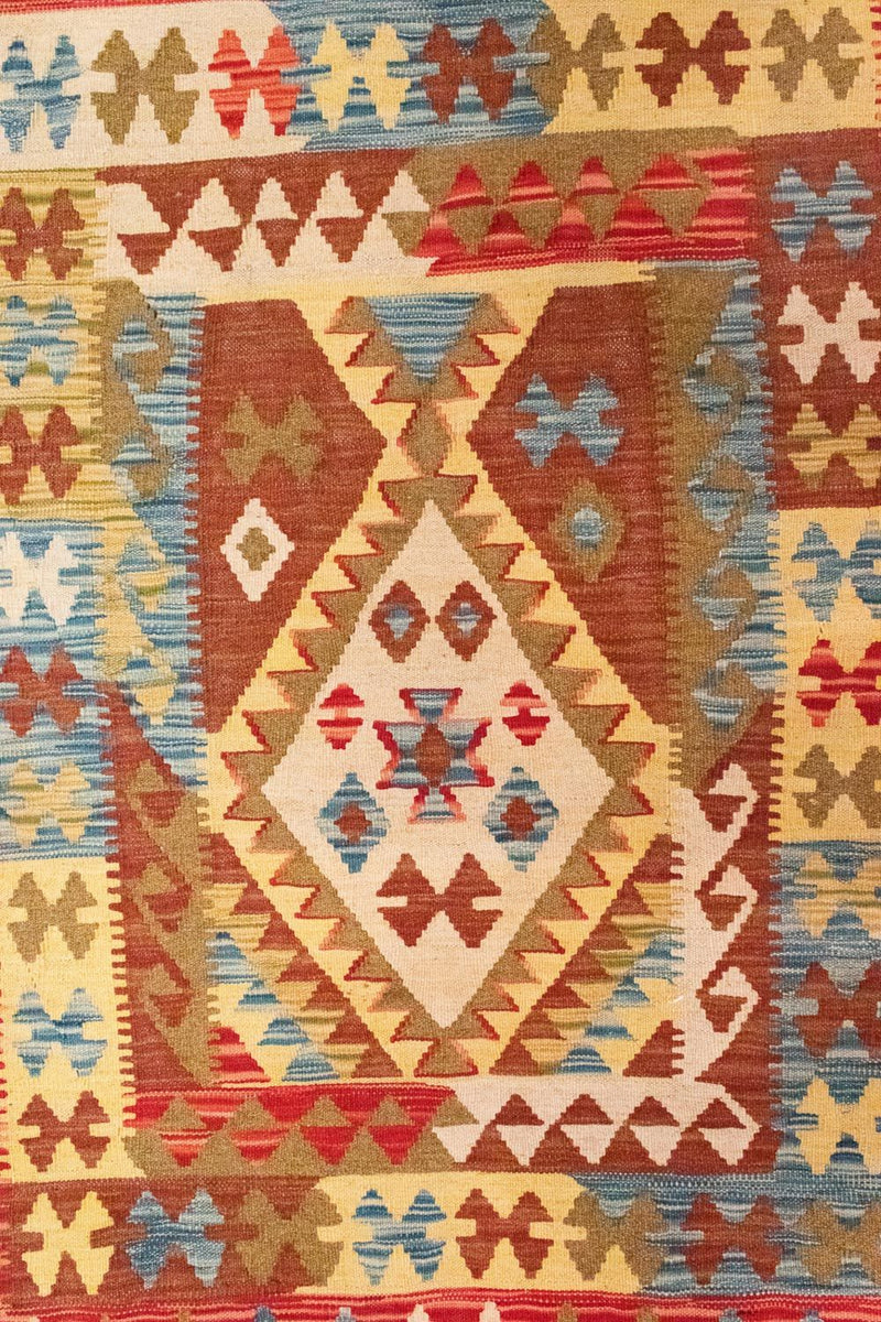 Kilim afegão Tapete 141x97cm