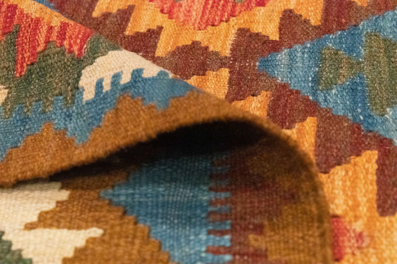 Kilim afegão Tapete 100x158cm