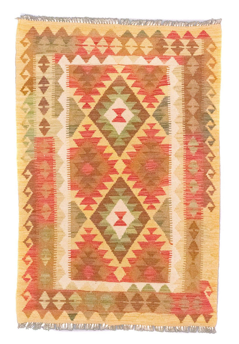Kilim afegão Tapete 98x148cm
