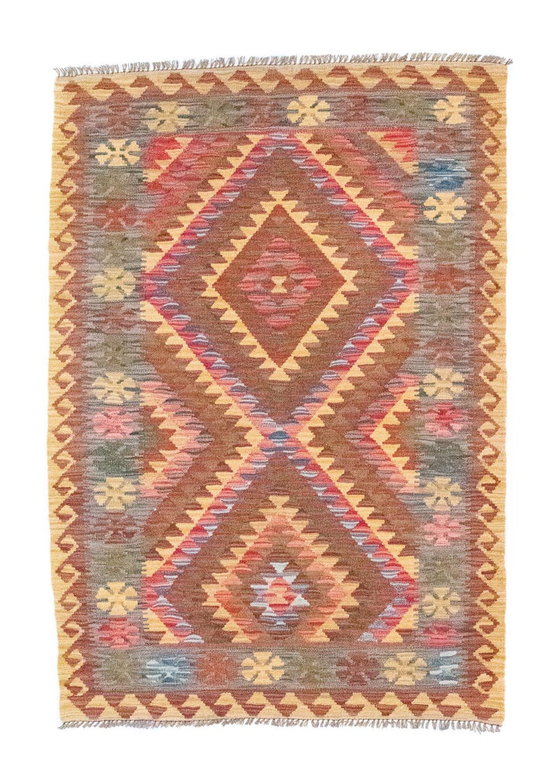 Kilim afegão Tapete 152x106cm