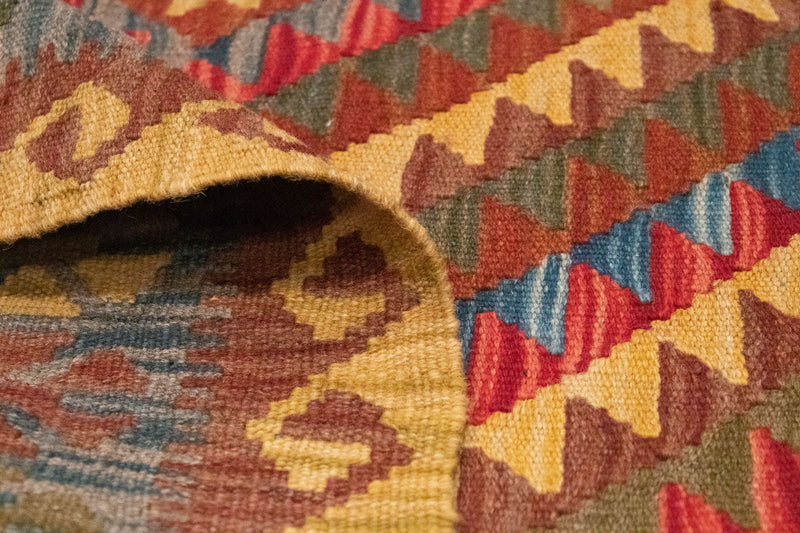 Kilim afegão Tapete 152x106cm
