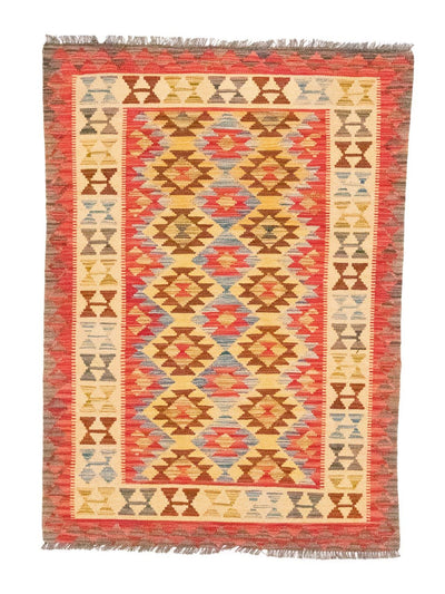 Kilim afegão Tapete 104x145cm