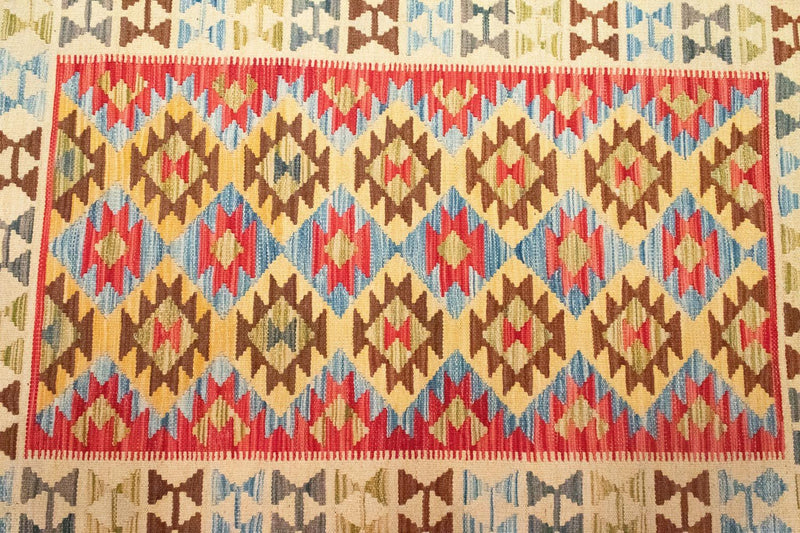 Kilim afegão Tapete 145x104cm