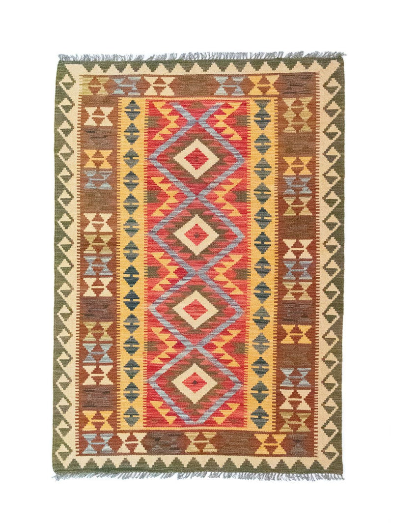 Kilim afegão Tapete 107x154cm