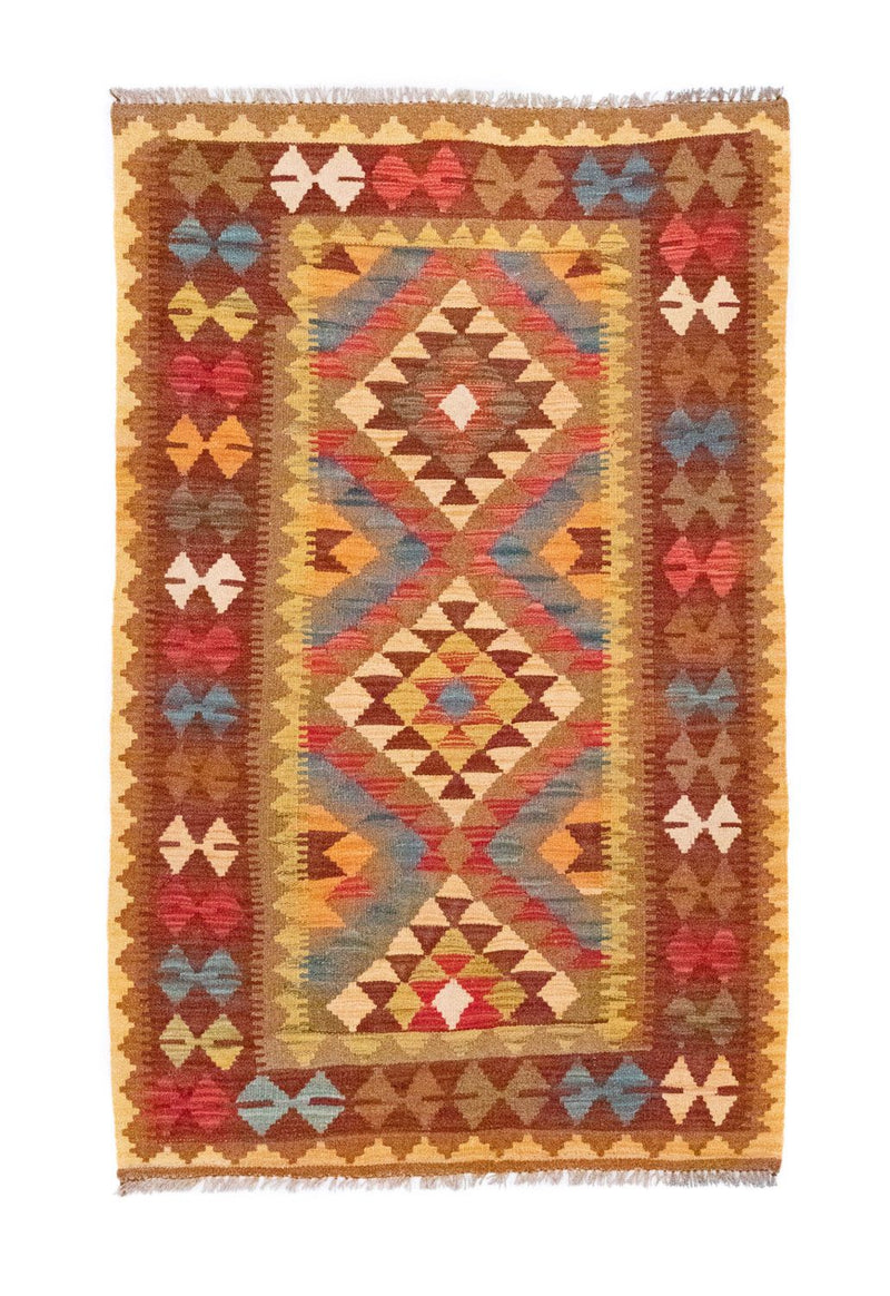 Kilim afegão Tapete 159x99cm