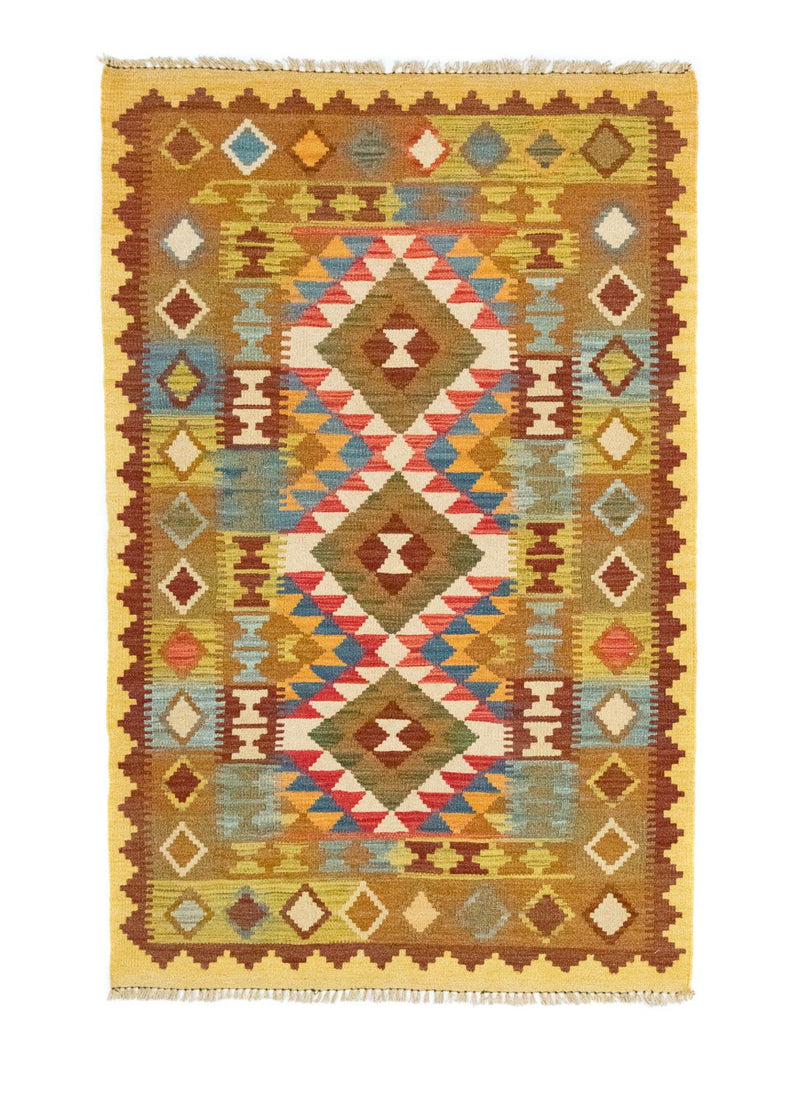 Kilim afegão Tapete 159x101cm