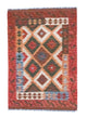 Tapete Kelim - Oriental - 152 x 104 cm - multicolorido
