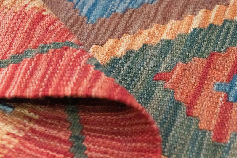 Tapete Kelim - Oriental - 152 x 104 cm - multicolorido