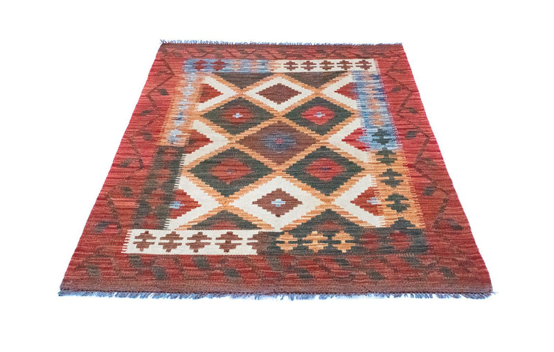 Tapete Kelim - Oriental - 152 x 104 cm - multicolorido
