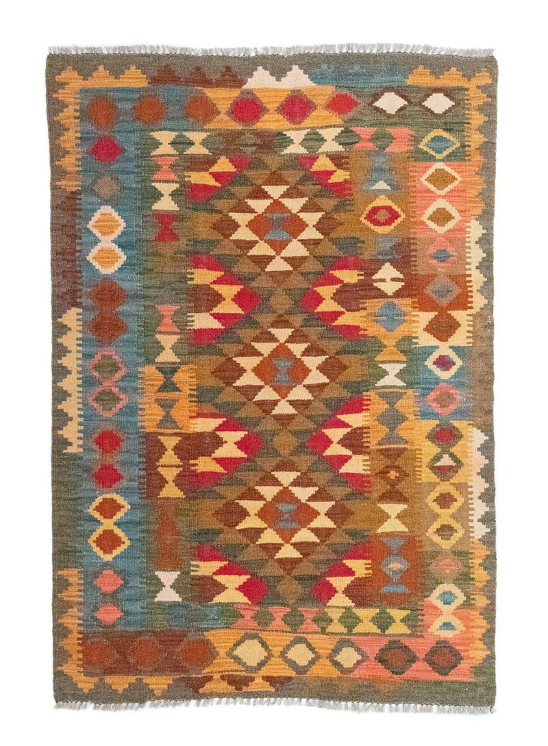 Kilim afegão Tapete 152x102cm