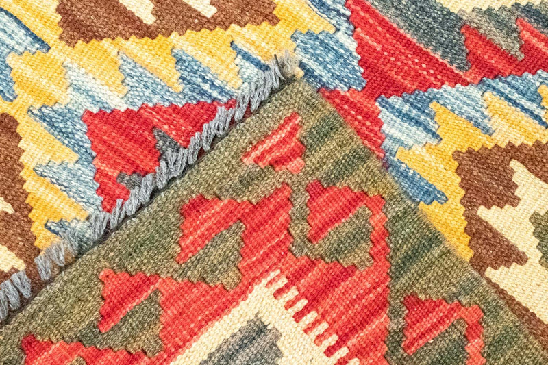 Kilim afegão Tapete 141x102cm