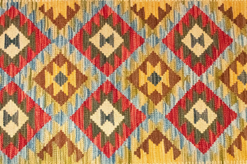 Kilim afegão Tapete 156x105cm
